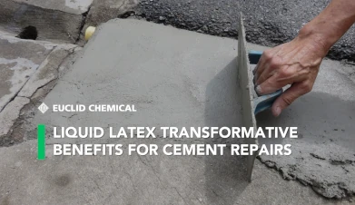 Liquid Latex Transformative Benefits for Cement Repairs