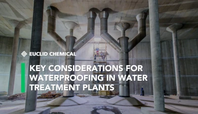 Waterproofing Considerations for Water Treatment Plants